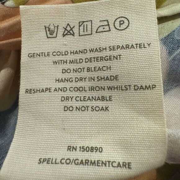 Spell & The Gypsy Tyler Wide Leg Viscose Pants Size XXS - Picture 10 of 10